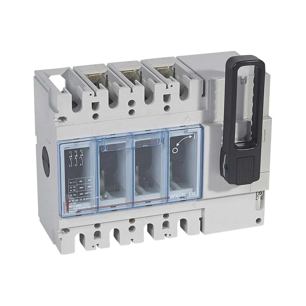Изображение товара Выключатель-разъединитель Legrand DPX-IS 630 3П 400A IP20