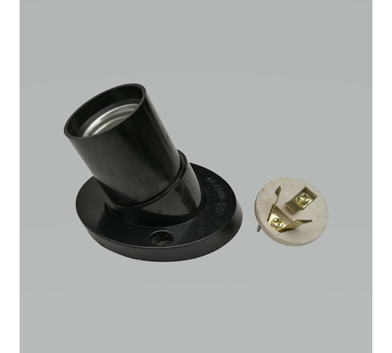 Изображение товара Патрон duwi Е27, ПВХ, настенный, наклонный, черный 24605 3