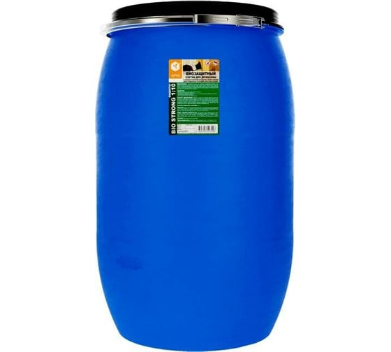 Изображение товара Биозащитный состав для древесины APIS Strong-bio (концентрат 1:10; бочка; 135 кг) 4665296513427