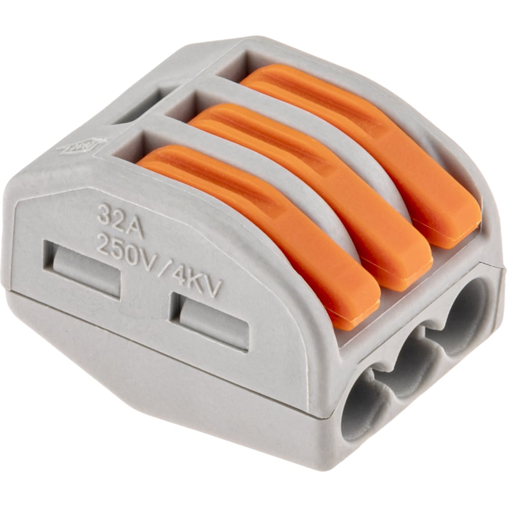 Изображение товара Соединительные монтажные клеммы с рычажком СМК 222-413 duwi 5 шт