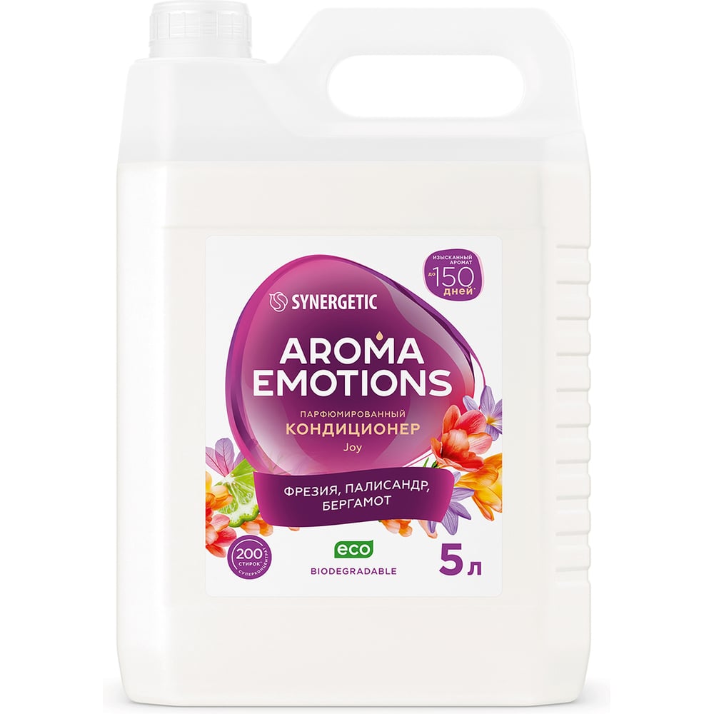 Изображение товара Кондиционер для стирки SYNERGETIC Joy/Радость EMOTIONS 5л