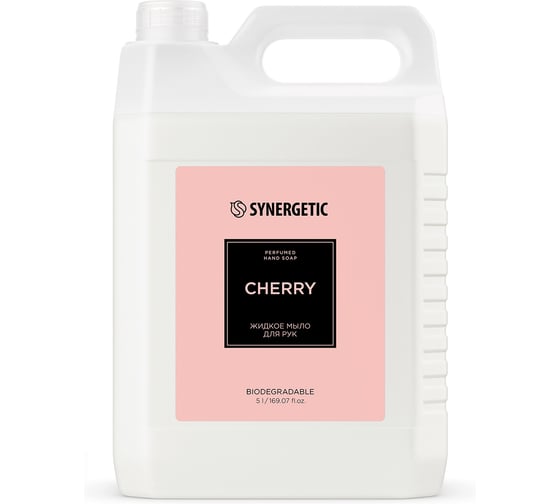 Изображение товара Жидкое мыло SYNERGETIC Cherry/вишня, 5л 105215