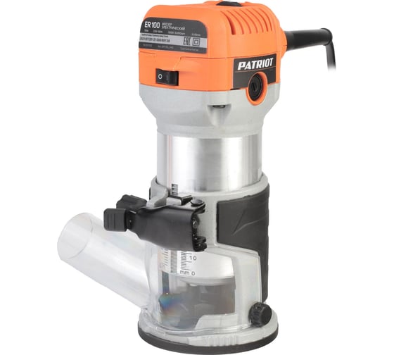 Изображение товара Фрезер электрический Patriot ER 100, 710 Вт, цанги 6/8 мм 150300100