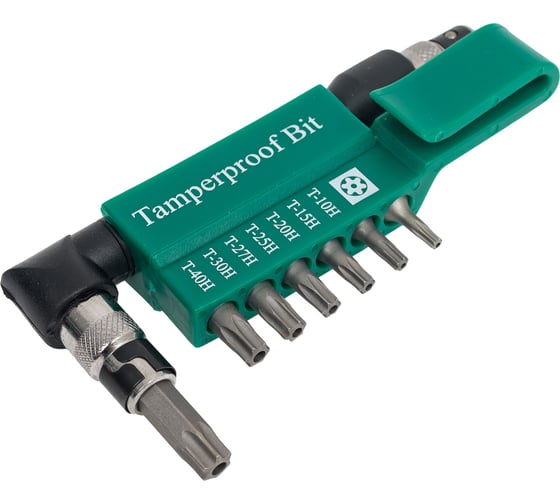 Изображение товара Набор бит с Г-образным держателем 8 предметов SKRAB 41620