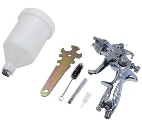 Изображение товара Краскораспылитель с верхним пластиковым бачком Forcekraft FK-H-887P-14V(50326)