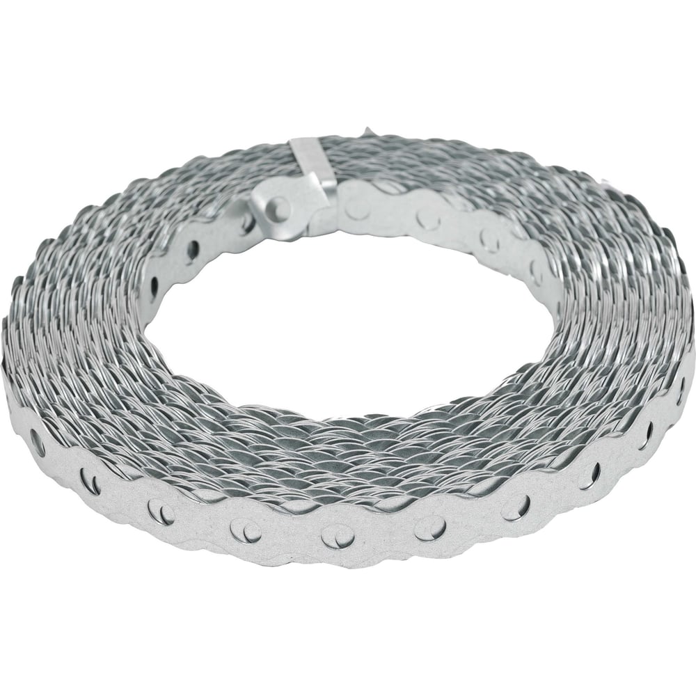 Изображение товара Перфорированная волнообразная стальная лента 0.55x17 мм 25 м Gigant GPT-17-0.55