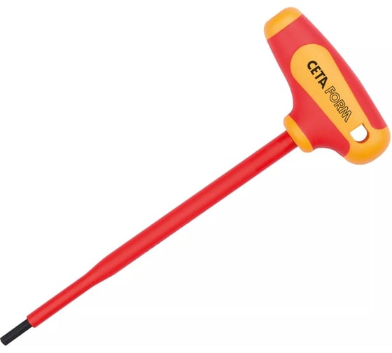 Изображение товара Ключ Т-образный диэлектрический Ceta Form 1000V, hex 6x200 мм, длина 225мм GK10-060
