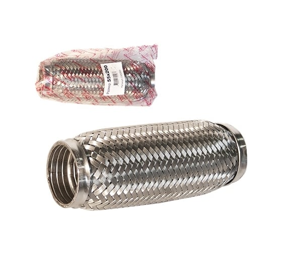 Изображение товара Гофра глушителя Garde Interlock 55x200 мм, 3-х слойная G55200