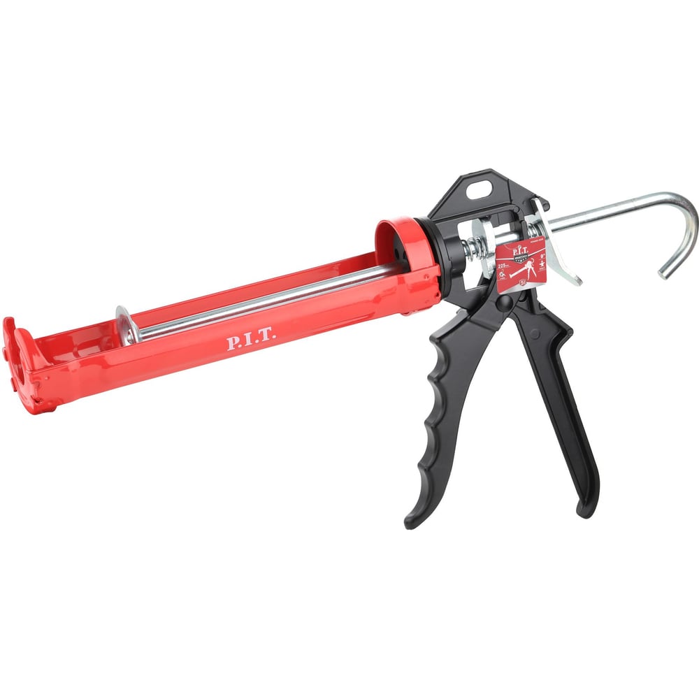 Изображение товара Пистолет для герметиков полукорпусной P.I.T. DRUA  (225 мм, 310 мл, для картриджей), HCAG02-0225
