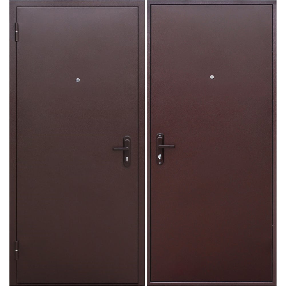 Изображение товара Дверь DIVA Формен Ф-02 2050x860 левая антик медь металлокoustic утеплённая