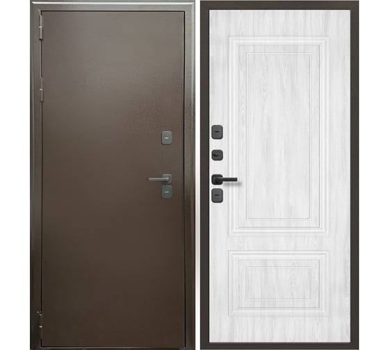 Изображение товара Дверь DIVA Формен Ф-10 Термо 2050*960 Левая (Антик Медь-Сандал пепел) УТ-00084317