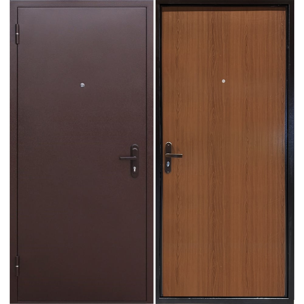 Изображение товара Дверь входная DIVA Формен Ф-01 антик медь орех 90х200