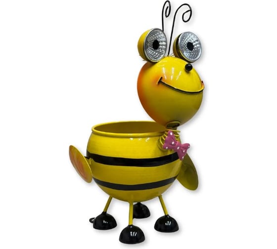 Изображение товара Кашпо KlestO Пчела с солнечной батареей Z27003D