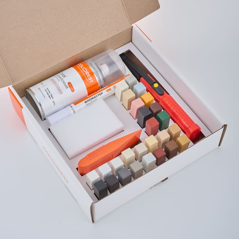 Изображение товара Комплект восков для реставрации керамики и твердых поверхностей Colorest