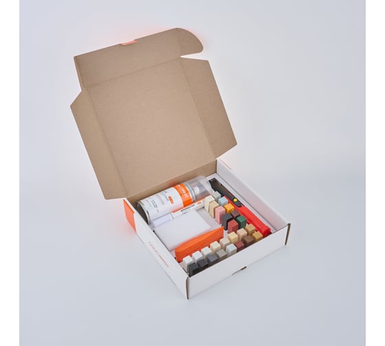 Изображение товара Набор восков Colorest для керамики и твёрдых восков, инструменты (плавитель, шпатель, губка матирующая) 854320