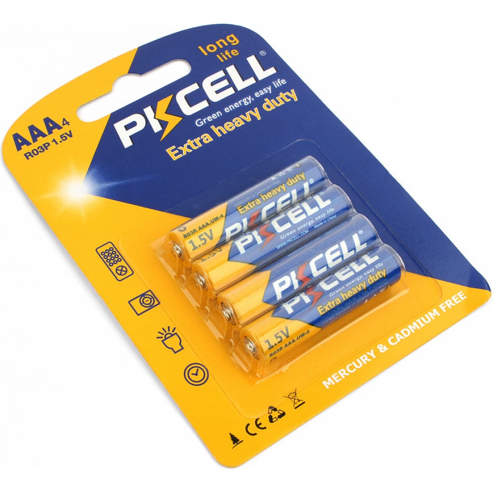 Солевой элемент питания PKCell элемент питания energizer maximum plus 841025 тип aaa lr03