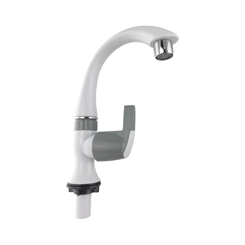 Изображение товара Кран на одну воду BRIMIX из металлокерамики и АБС серый 608