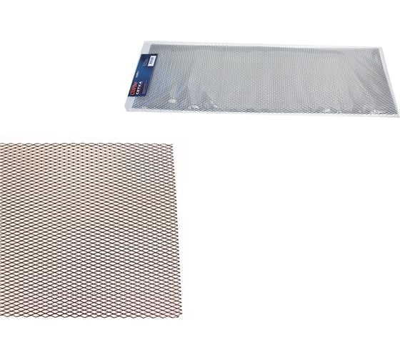 Изображение товара Защитная сетка Garde Sport 1000х300 мм, 16х6 мм, соты, алюминий, черная G16603B