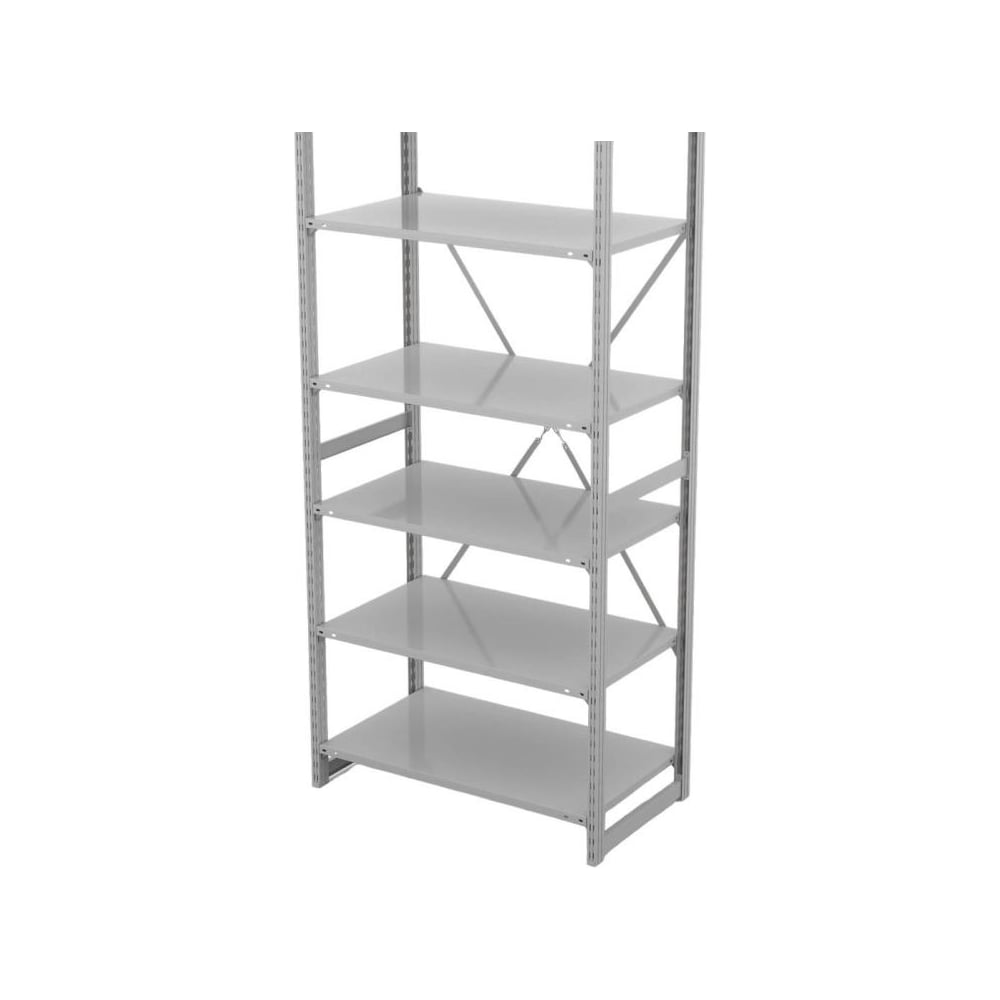 Изображение товара Металлический стеллаж ГТС ТСУ Универсал 2200x1200x600 мм пять полок