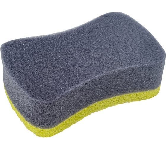 Изображение товара Губка для мытья автомобиля и удаления налета, насекомых Garde с сеткой, 170х108х53 мм GP1590