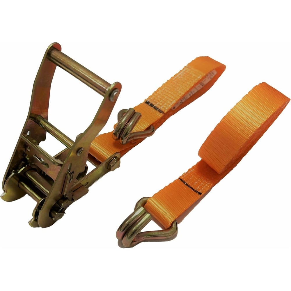 Изображение товара Ремень стяжной для крепления груза АБСОЛЮТ 0,75/1,5тн с крюками 3 метра