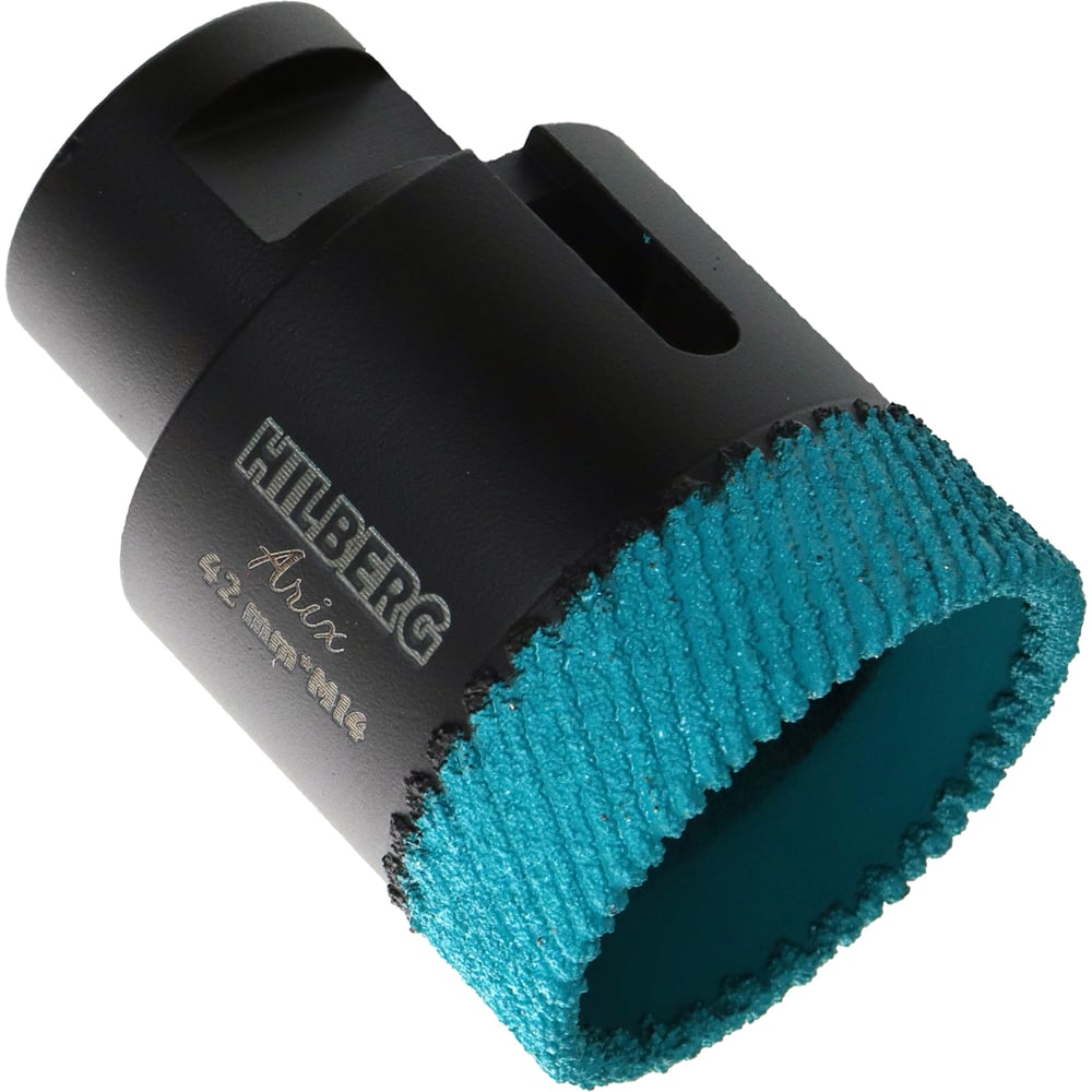 Изображение товара Коронка алмазная по керамограниту Hilberg Arix 42 мм М14 для УШМ