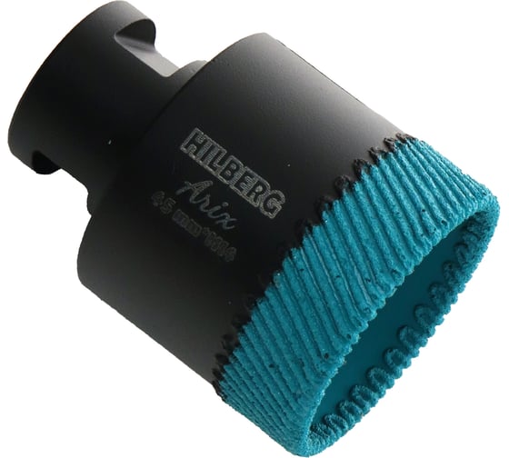 Изображение товара Коронка алмазная Hilberg по керамограниту 45 мм Arix M14 HRX845