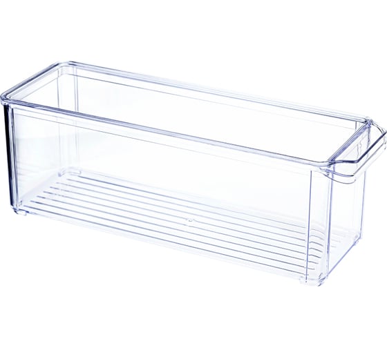 Изображение товара Органайзер IDEA для холодильника 10х30х10 см с крышкой М 1585
