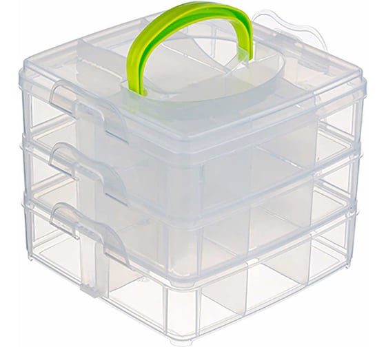 Изображение товара Органайзер для мелочей IDEA 3-х ярусный базовый М 2960