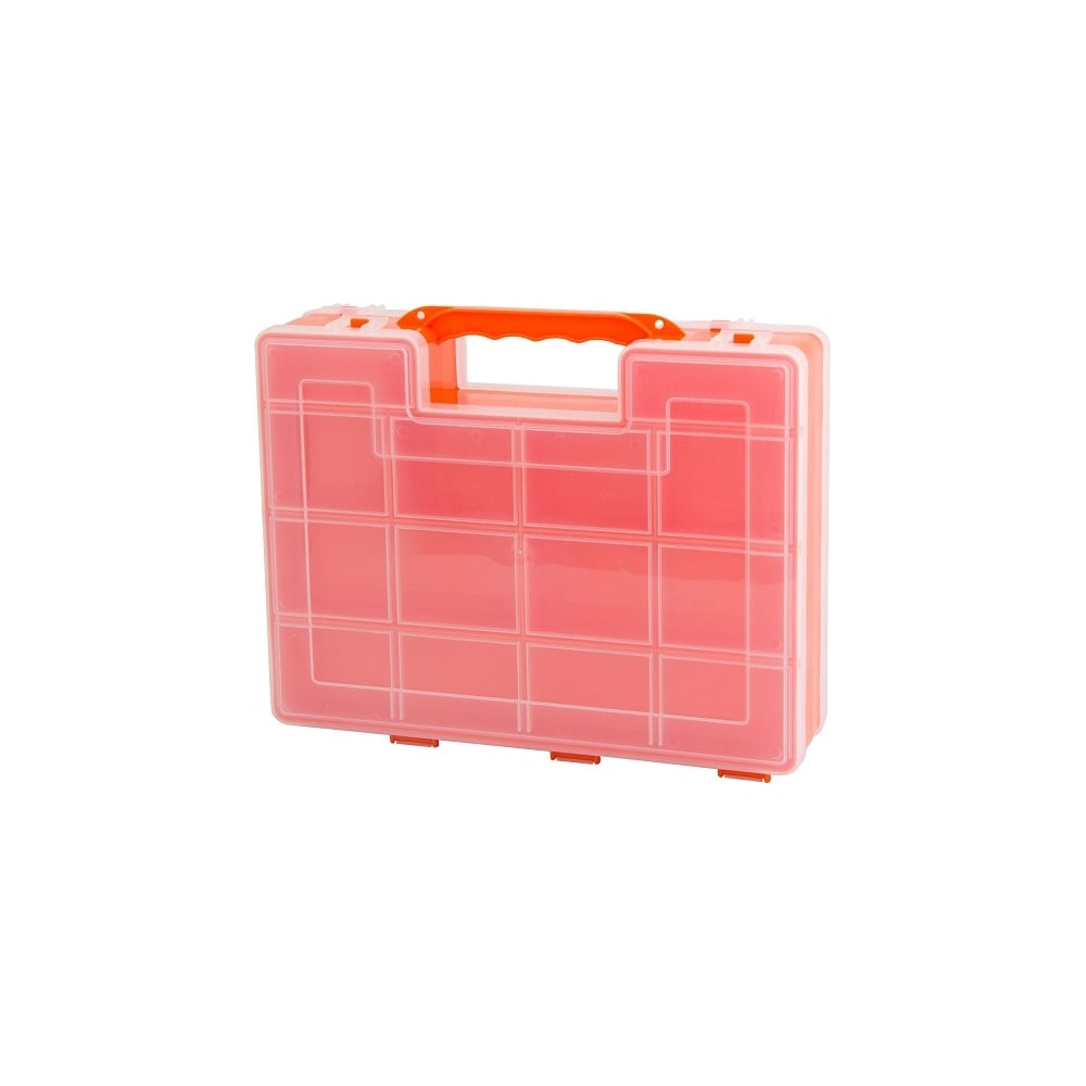 Двухсторонний органайзер для инструментов IDEA, цвет прозрачный/оранжевый