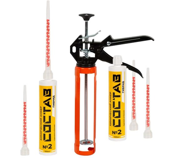 Изображение товара Химический клеевой анкер СОСТАВ №2 Гибрид (300мл) 770300DIFF