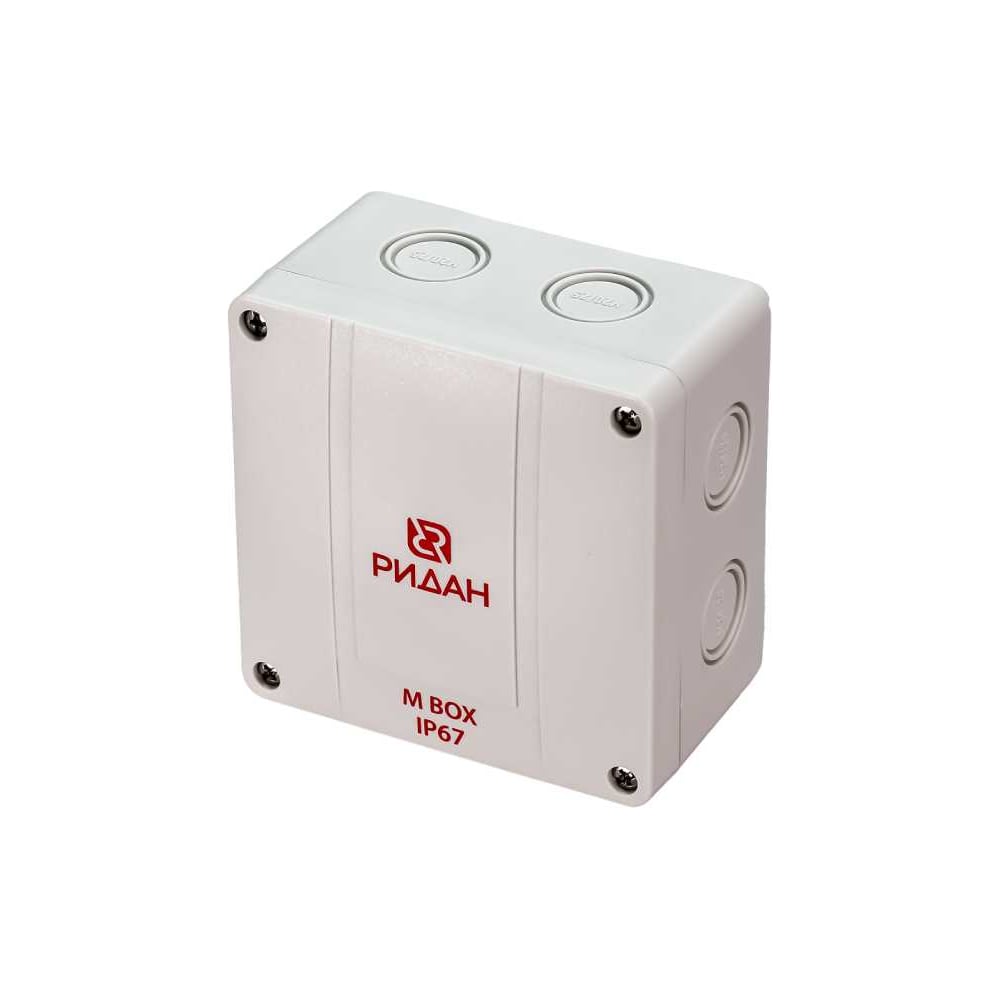 Изображение товара Коробка распределительная Ридан M BOX 110х110х67 мм IP67 серая