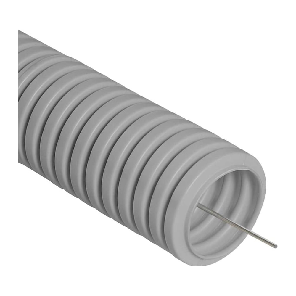 Изображение товара Гофротруба Урал ПАК ПВХ сверхтяжелая 20 мм 100 м ГФ-0120720-100