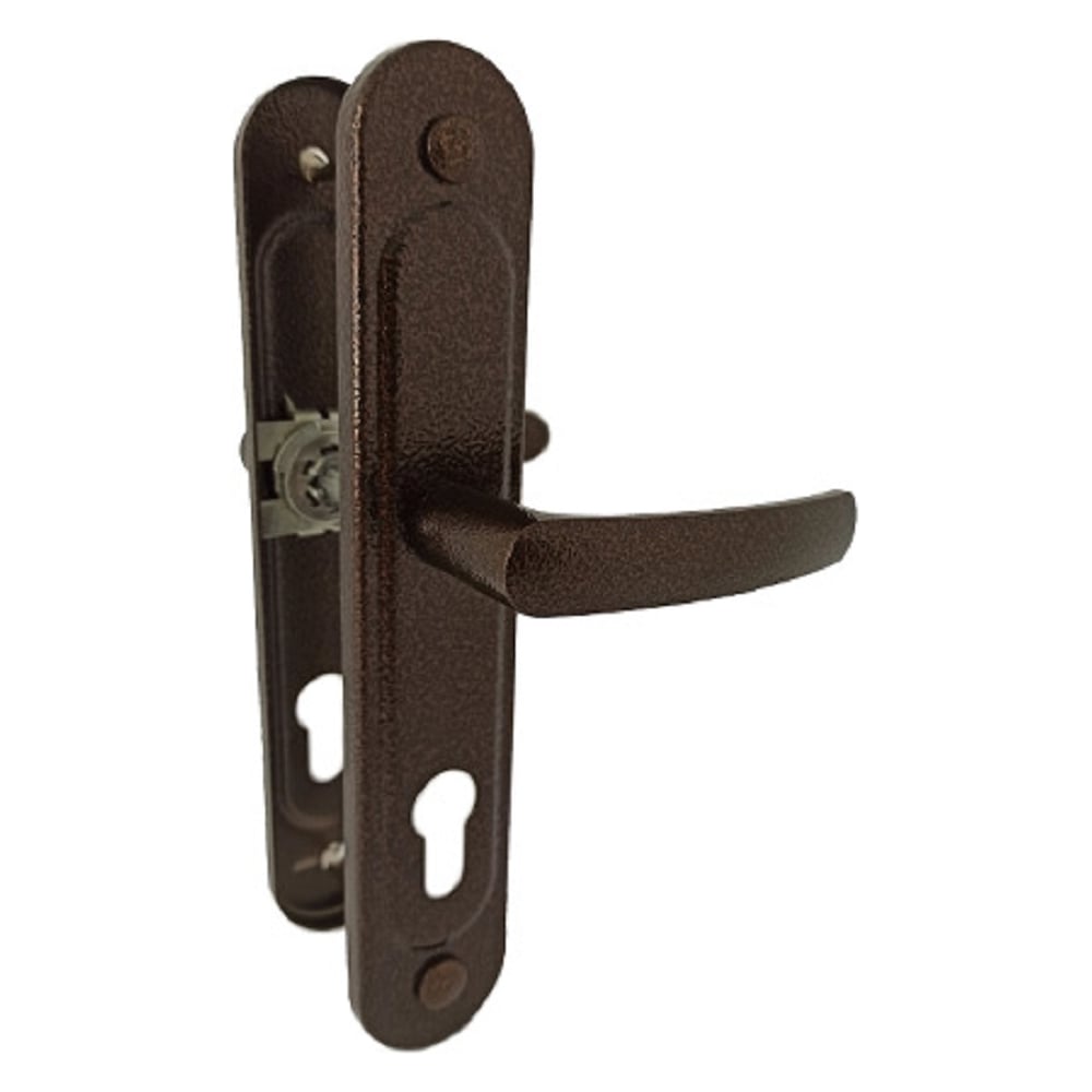 Изображение товара Ручки на планке ЗЕНИТ РФ1-68.02 медь для металлических дверей