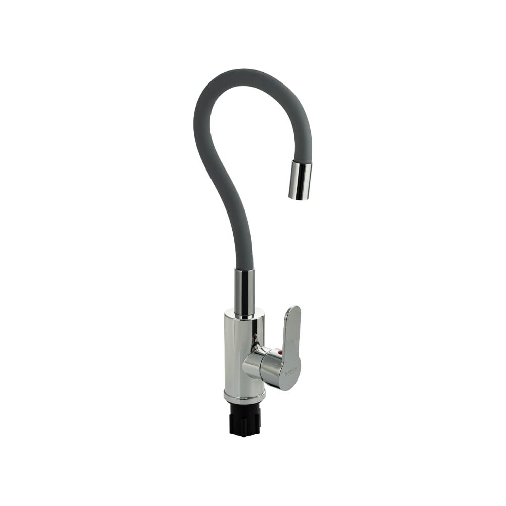 Изображение товара Смеситель для кухни BRIMIX с гибким изливом и хромированным покрытием