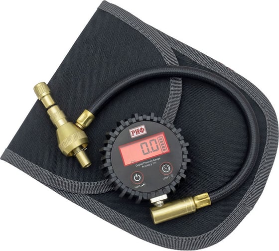 Изображение товара Цифровой дефлятор с манометром РИФ со шлангом, от 0.3 до 14 атм RIF-DG-D