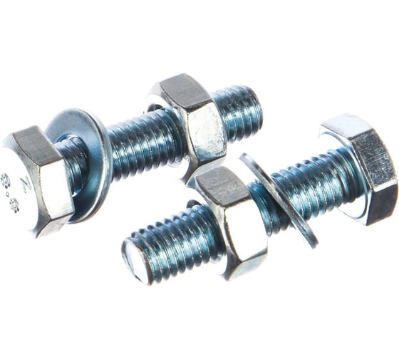 Изображение товара Болт крепежная техника с ш\г полная резьба DIN 933 16 х 70 нерж/А2 (2), пакет 800230 БК