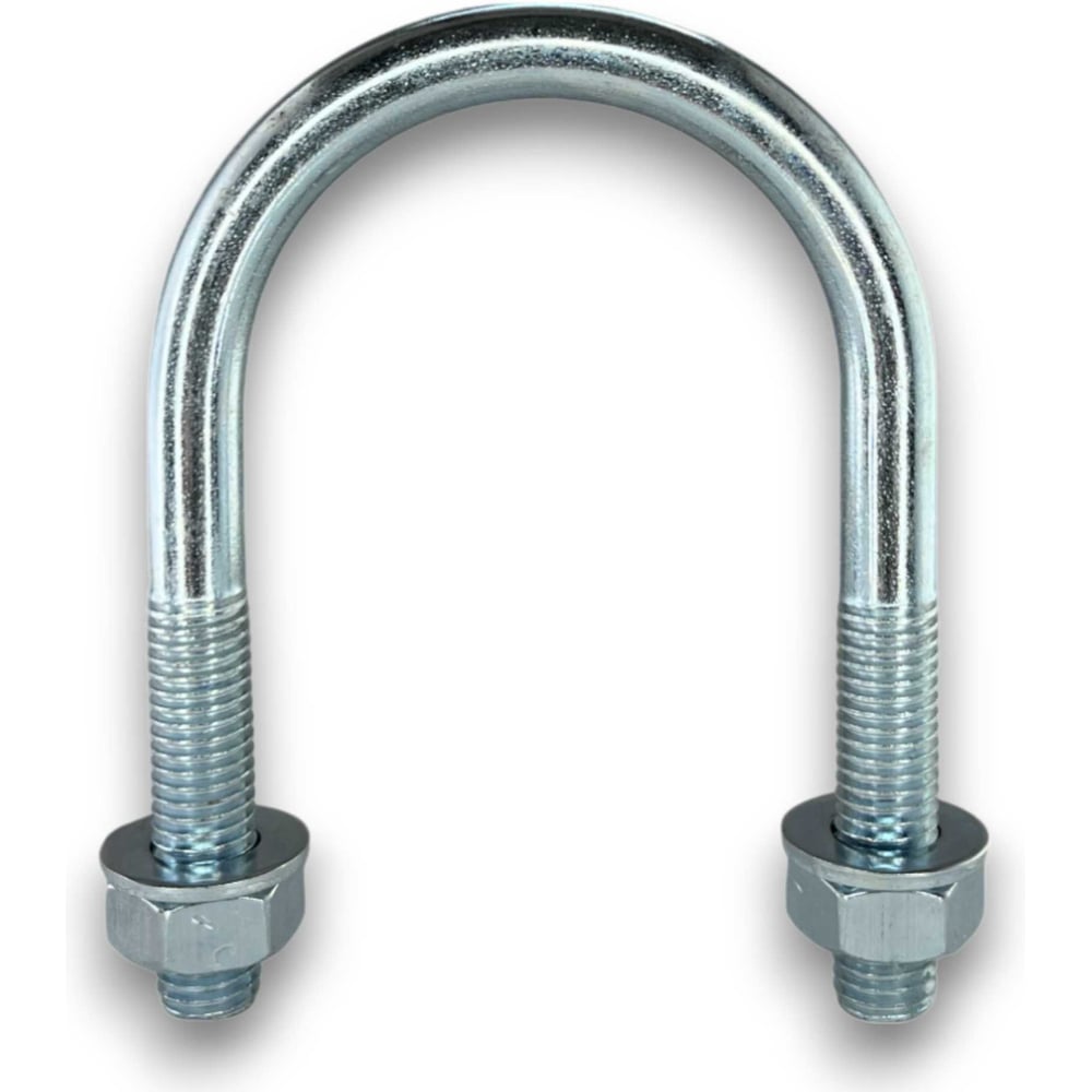 Изображение товара Хомут U образный Керн комплект ГОСТ 24137-80 М10х55 оцинкованный 10 шт