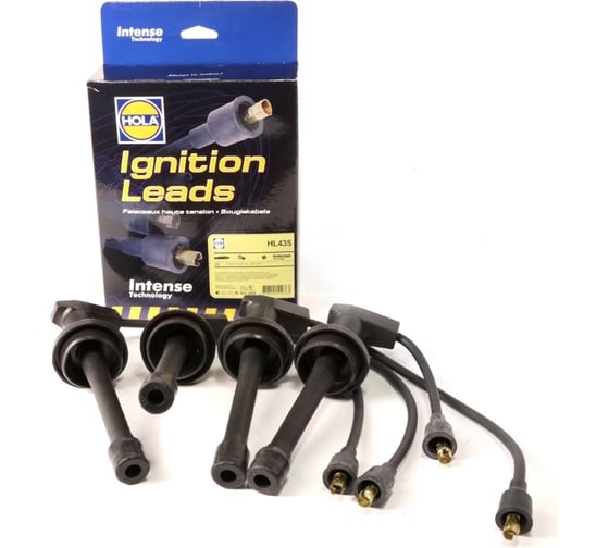 Изображение товара Провода HOLA в/в для а/м УАЗ 31519, 3163 дв. 409 с наконечниками 100 силикон, комплект HL435