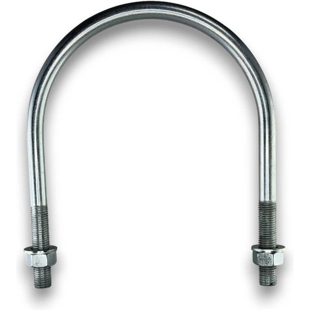 Изображение товара Хомут U образный Керн комплект ГОСТ 24137-80 оцинкованный 130 мм