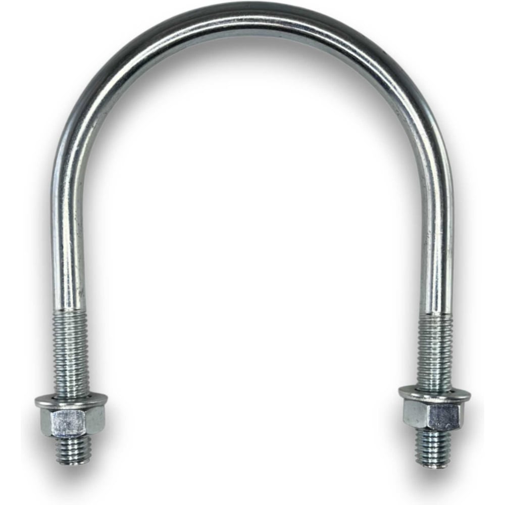 Изображение товара Хомут U образный Керн комплект ГОСТ 24137-80 М12х70 оцинкованный 5 шт