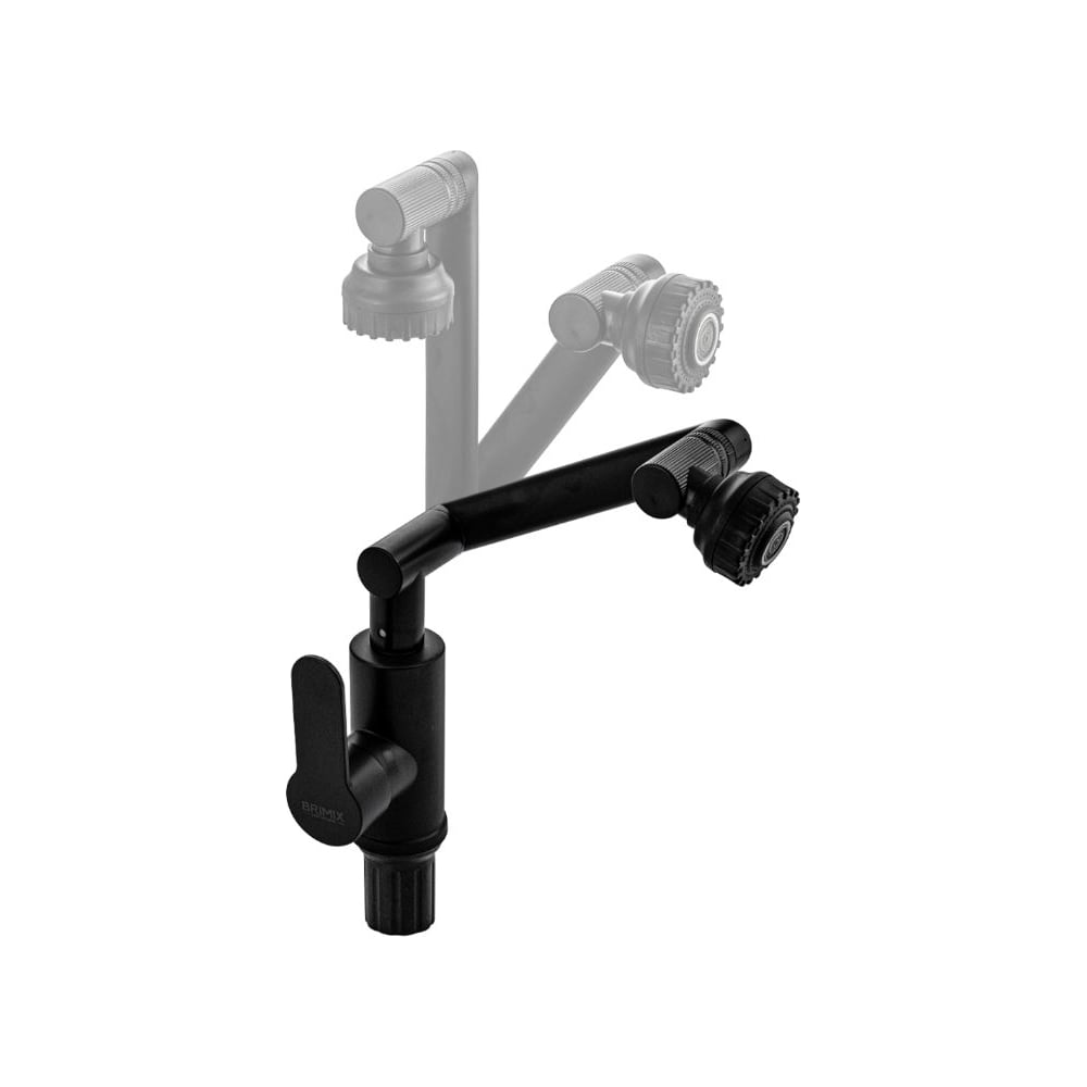 Изображение товара Смеситель для кухни BRIMIX шаровый однорычажный черный 5903