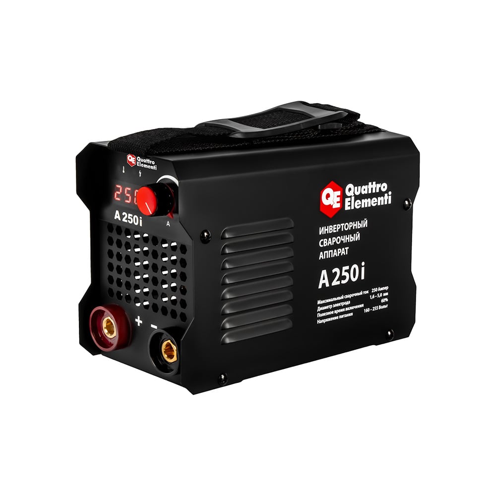 Изображение товара Аппарат электродной сварки QUATTRO ELEMENTIA 250i 250А с дисплеем и цифровым индикатором