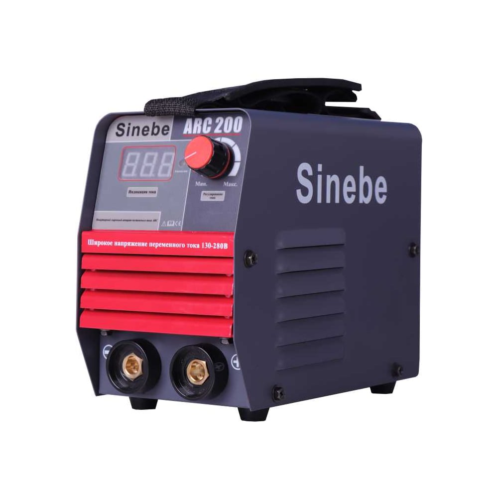 Изображение товара Профессиональный сварочный инвертор SINEBE ARC 200 с цифровым дисплеем