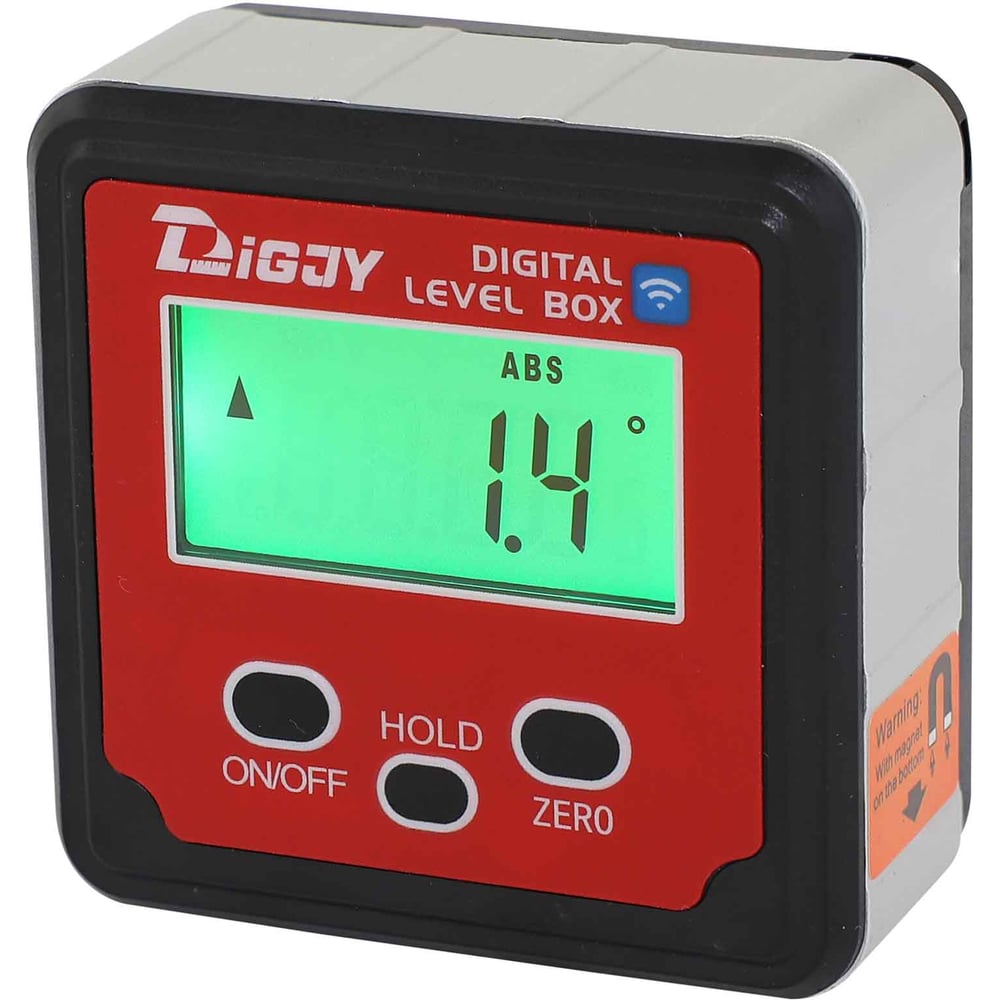 Изображение товара Электронный уровень-угломер DIGJY 60x60x25мм профессиональный Bluetooth 82412SB-00B