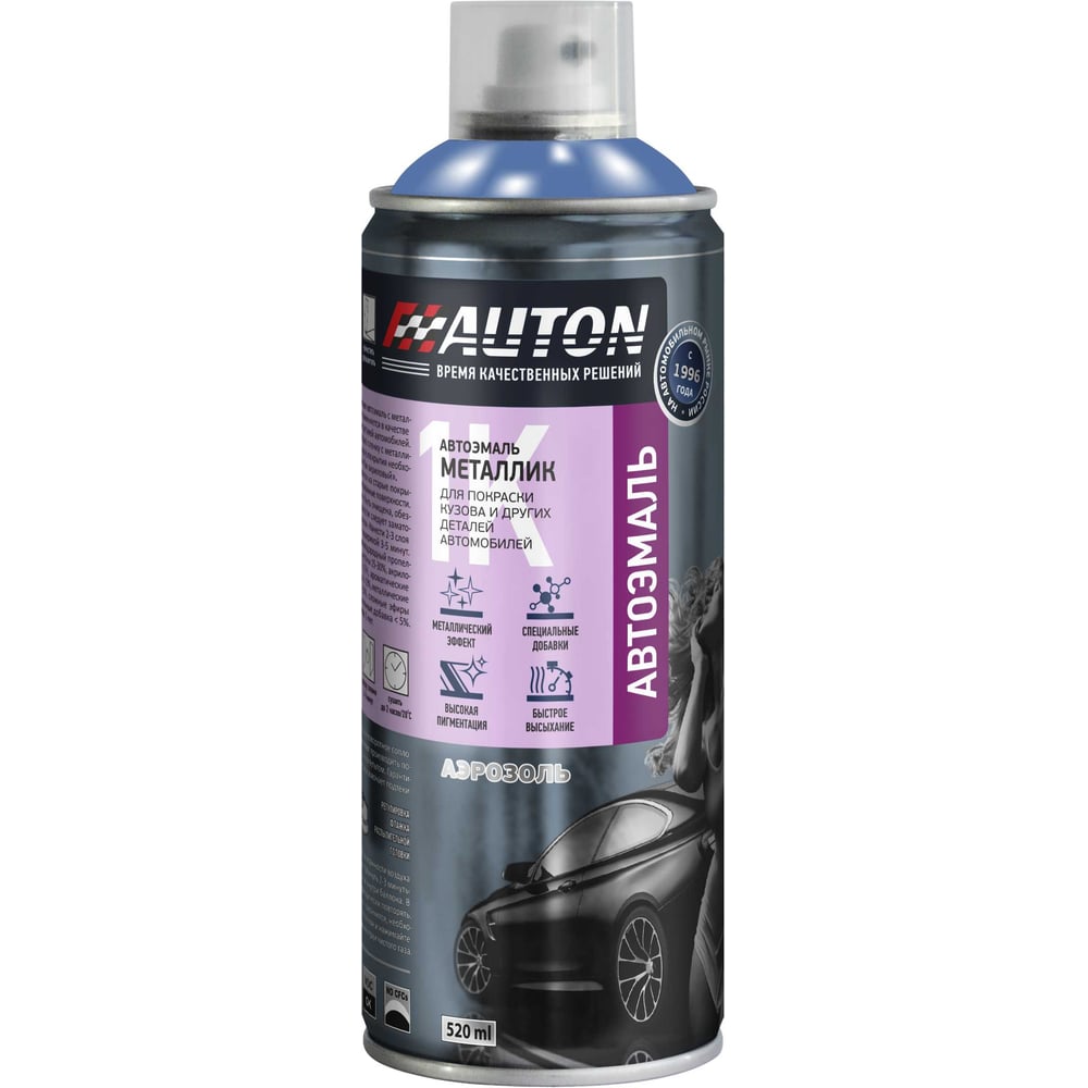 Изображение товара Автоэмаль Auton DAEWOO 97K ROYAL BLUE металлик аэрозоль 520 мл