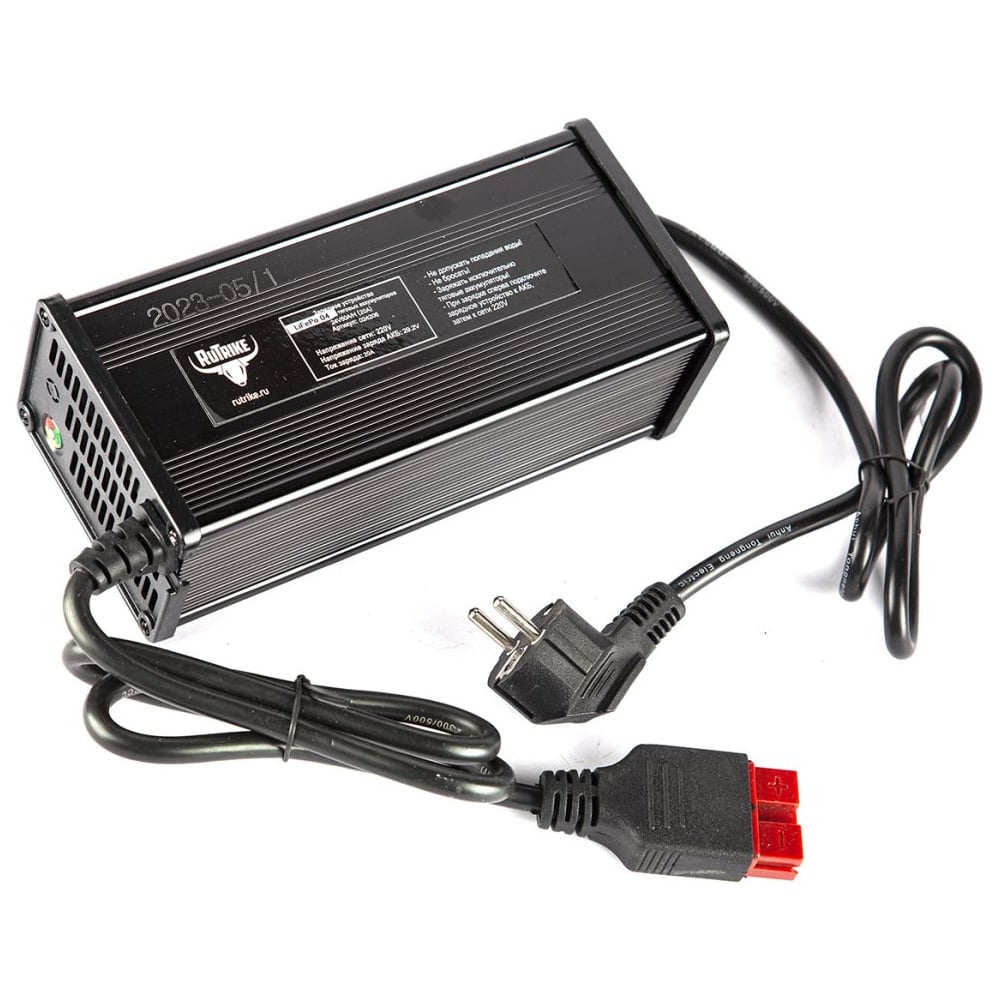 Изображение товара Зарядное устройство RUTRIKE для LiFePo4 24V 60AH 15А SB50 025183