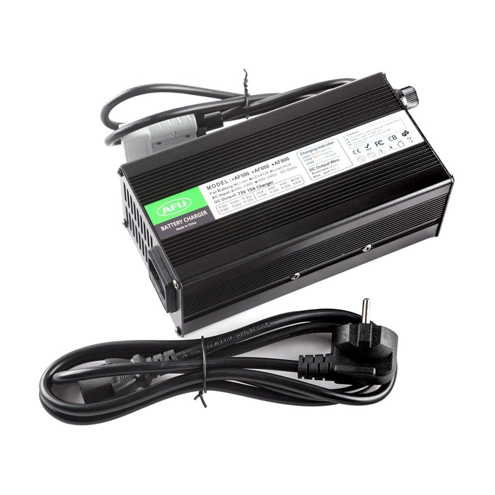 Изображение товара Зарядное устройство RUTRIKE AF800 SB50 для LiFePo4 60V 50Ah 10А