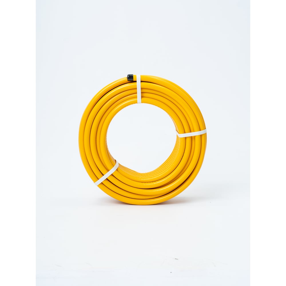 Изображение товара Гофрированная труба KOFULSO нержавеющая сталь 5м желтая