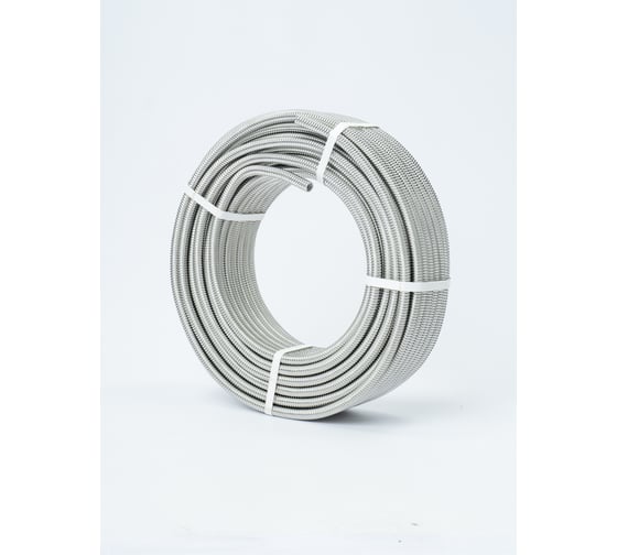 Изображение товара Труба гофрированная KOFULSO нержавеющая сталь отожженная 18 М для вальцевания (бухта 5м) 18М/5